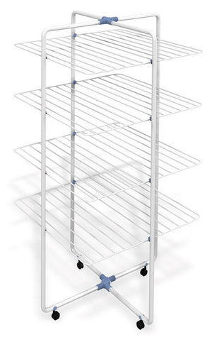 stendibiancheria a torre vip 3 piani cm. 70,5x70,5x131 h stenditura mt. 30 cod:ferx.vit23408