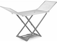 stendibiancheria a cavalletto alicante bianco/grigio cm. 194x58x108 h stenditura mt. 20 cod:ferx.vit51967