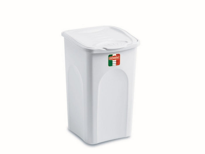 portabiancheria primavera chiuso bianco lt. 50 - cm. 37x37x56 h cod:ferx.vit31743