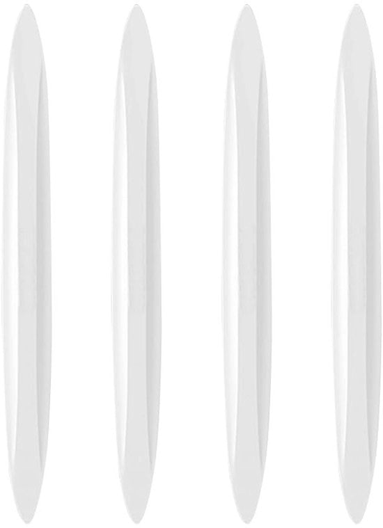 Protezione paraurti - Set da 4 - Protezione contro gli impatti - Striscia paraurti per portiere - Materiale silicone/PU - Applicazione universale - Resistente agli urti - Gomma per portiere