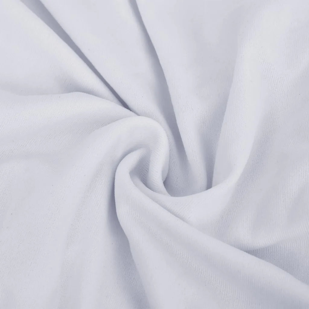 Fodera Elasticizzata Divano 4 Posti in Jersey Poliestere Bianco CFW2809609