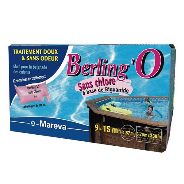 Berling'o Mareva Senza Cloro Per Piscine Da 9 A 15 M³