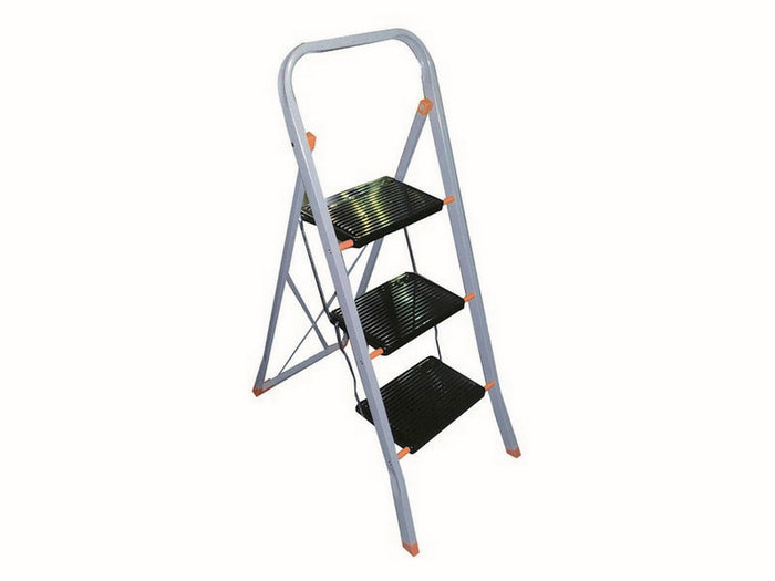 sgabello in acciaio tinto 3 gradini cod:ferx.vit47284