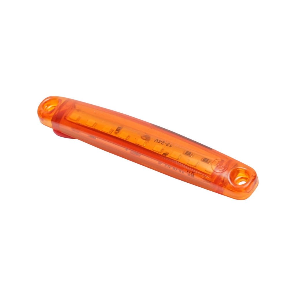 Lampada laterale con LED gialla, 12V-24V, FR 0175, Breckner Germany