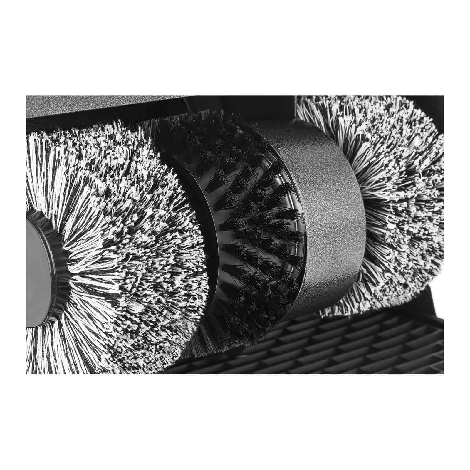 Lucidascarpe 3 spazzole acciaio struttura metallica 14_0004383