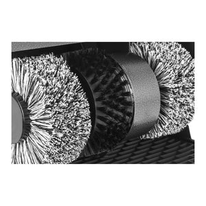 Lucidascarpe 3 spazzole acciaio struttura metallica 14_0004383