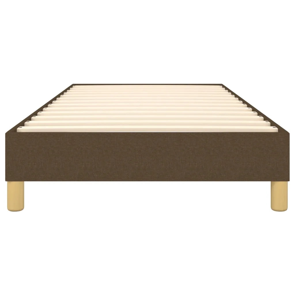 Giroletto a Molle Marrone Scuro 90x200 cm in Tessuto cod mxl 62358
