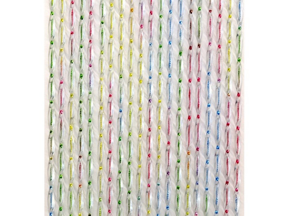 tenda in pvc elba torciglione cm. 125x230 col. multicolor cod:ferx.vit52515