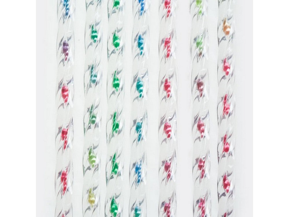 tenda in pvc medusa cm. 125x230 col. multicolor cod:ferx.vit52522