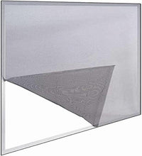 zanzariera a strappo  per finestra cm. 130x150 col. grigio cod:ferx.vit46082