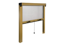 zanzariera verticale in kit col. marrone (ral 8017) cm.120x250 cod:ferx.vit27483