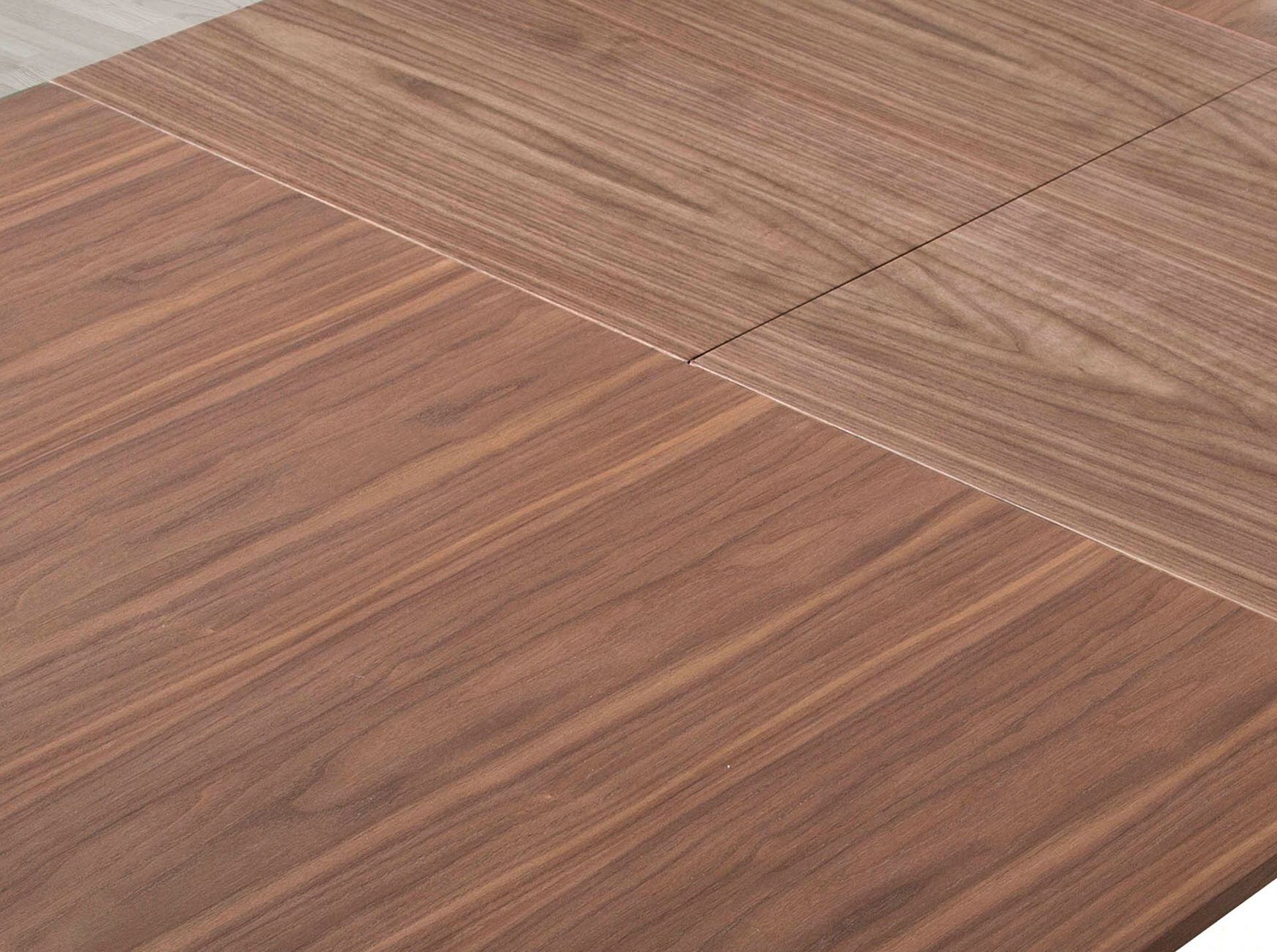 Tavolo da pranzo allungabile rettangolare noce