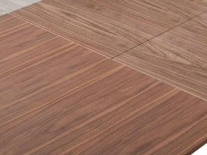 Tavolo da pranzo allungabile rettangolare noce