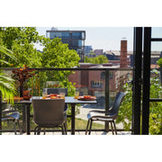 Set HARTMAN tavolo SOPHIE Bistro HPL FLIP 138 + 4 sedie SOPHIE Dining - Antracite