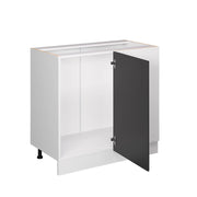 Vicco Mobile ad angolo cucina Antracite casa di campagna 86 cm , PL Antracite