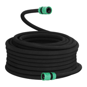 Tubo microporoso tubo microporoso flessibile kit irrigazione irrigazione giardino fiori orto max 240 l min 4 bar guanti da giardinaggio 30 m 14_0003887