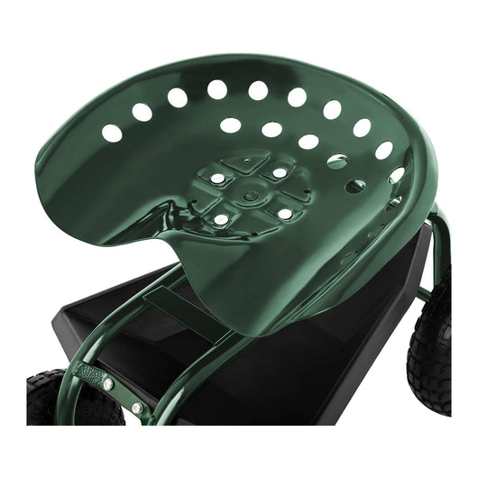 Sedia da giardino con ruote 150 kg altezza regolabile 14_0007439