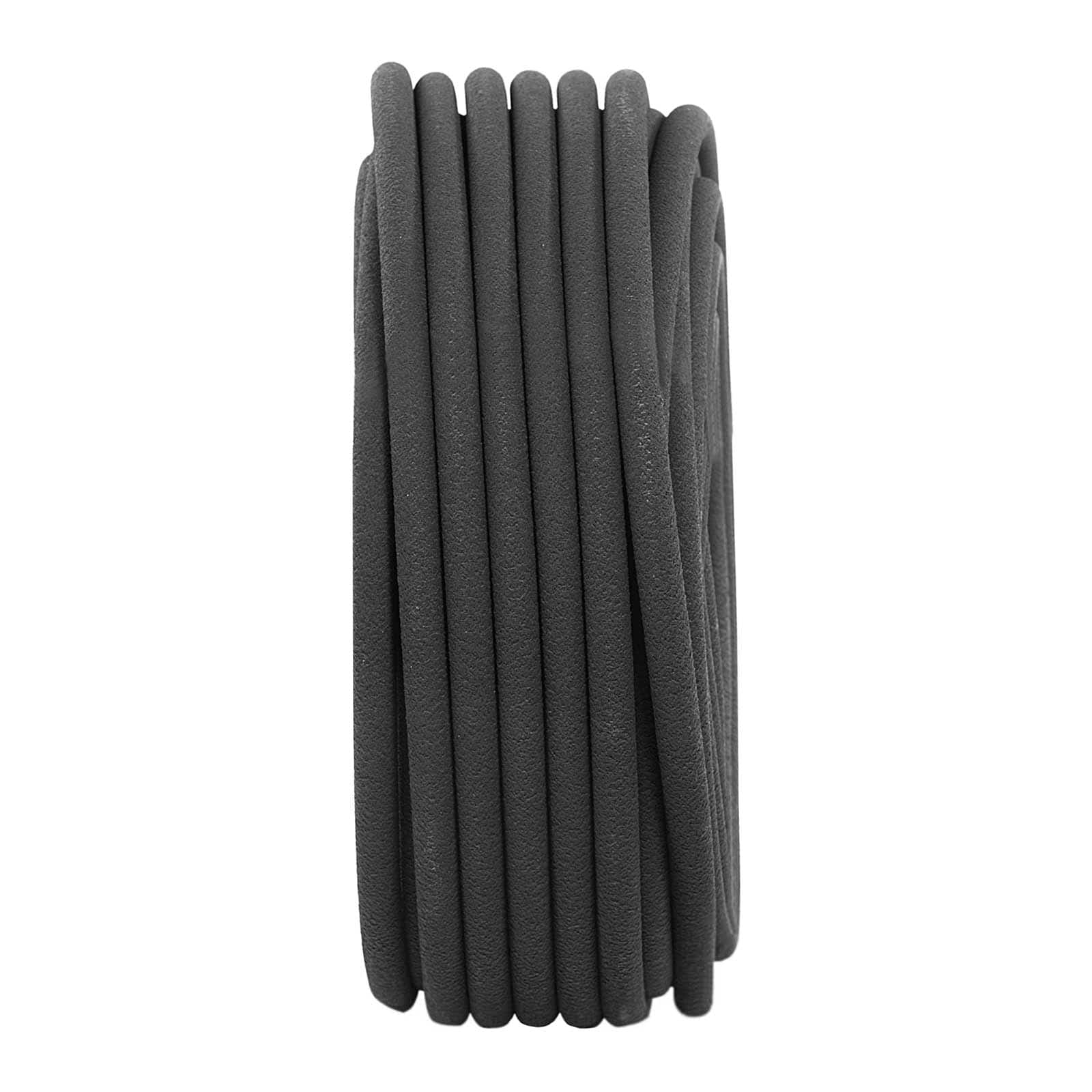 Tubo poroso - 50 m - con attacco rubinetto tappi terminali e raccordi per irrigazione giardino 14_0007433