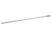 manico per scopa colore argento cm. 130 cod:ferx.vit46959