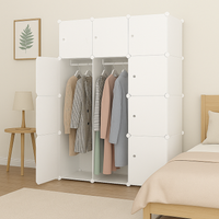 Armadio bianco 111x47x147 cm