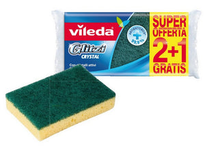spugna glitzi crystal 2+1 pz. cod:ferx.vit43215
