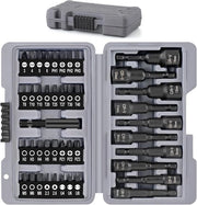 43 pezzi di set di chiavi multifunzionali a set di chiavi a ingranaggio a 6 lobi e magnetico a misura lunga, con accessori anti-frode sicuri 1/4" in scatola.