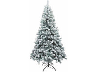 albero di natale sestriere innevato h. cm. 210 - base ï cm. 110 (1.000 rami) cod:ferx.vit54755