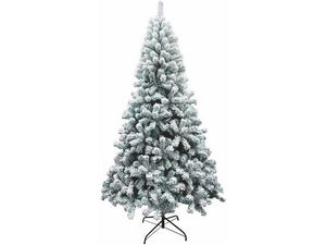 albero di natale sestriere innevato h. cm. 210 - base ï cm. 110 (1.000 rami) cod:ferx.vit54755