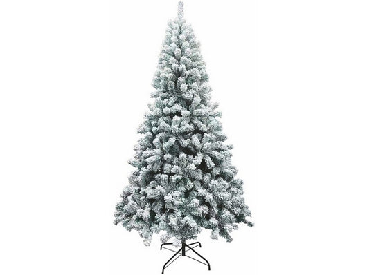 albero di natale sestriere innevato h. cm. 210 - base ï cm. 110 (1.000 rami) cod:ferx.vit54755
