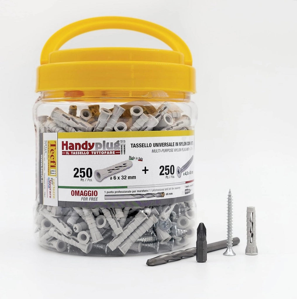 TASSELLI NYLON GL6/35V C/VITE PZ250