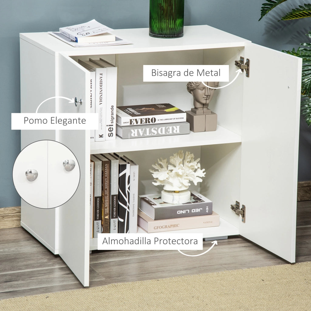 Mobile Ingresso con 2 Ante ¨C Xylo ¨C Bianco 70x39x70 cm