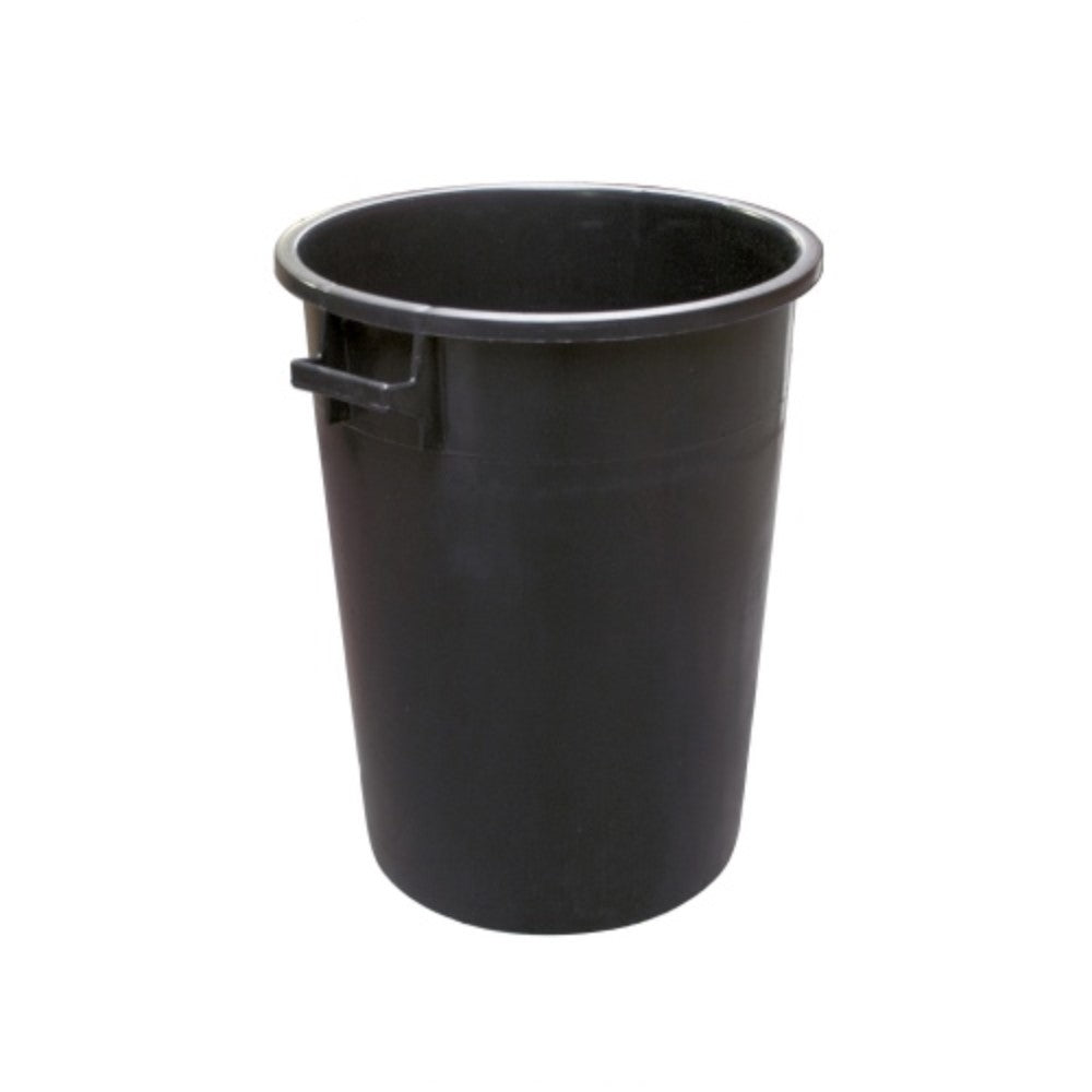 Bidone Per Immondizia 100 Litri Nero Pattumiera Rifiuti