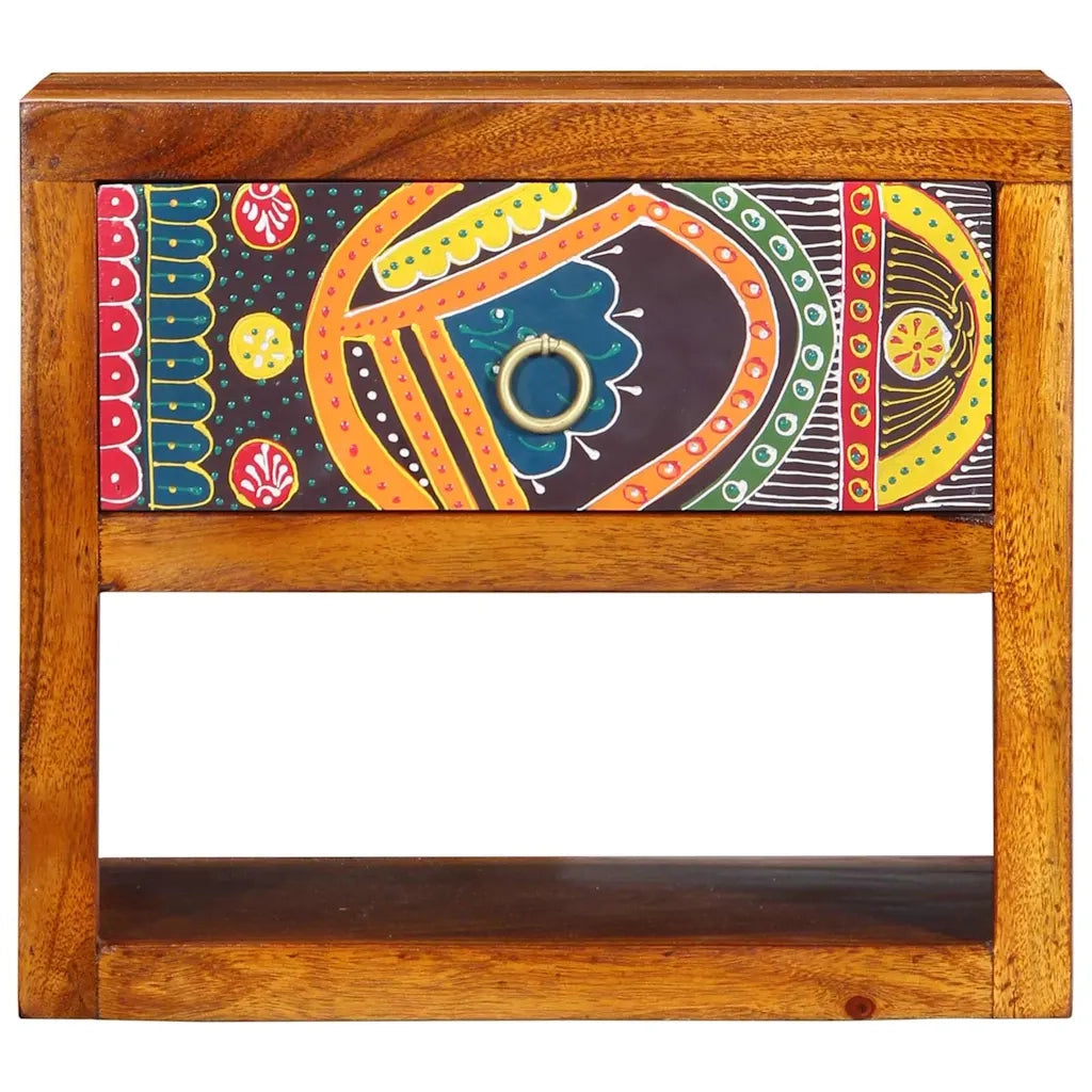 Comodino | Armadio da Notte | Mobiletto da notte con cassetto Marrone 40 x 35 x 35 cm