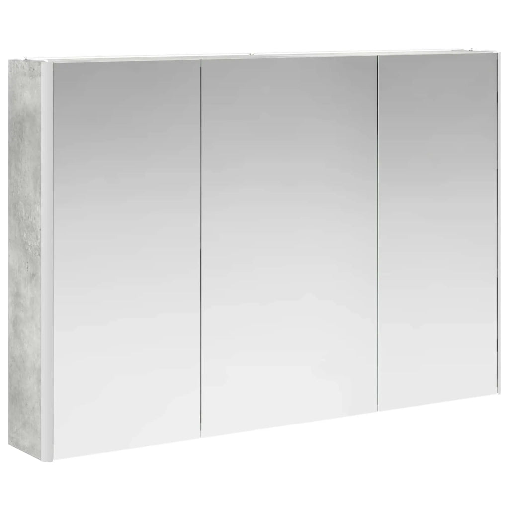 Set di Armadi da Bagno 4 pcs Grigio Cemento 3406266