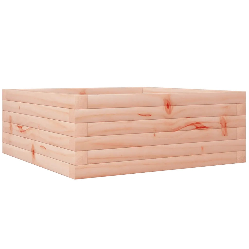Fioriera da Giardino 60x60x23 cm in Legno Massello di Douglas