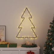 Luci di Natale Albero di Natale Silhouette 115 LED-Luci decorative natalizie Bianco Caldo