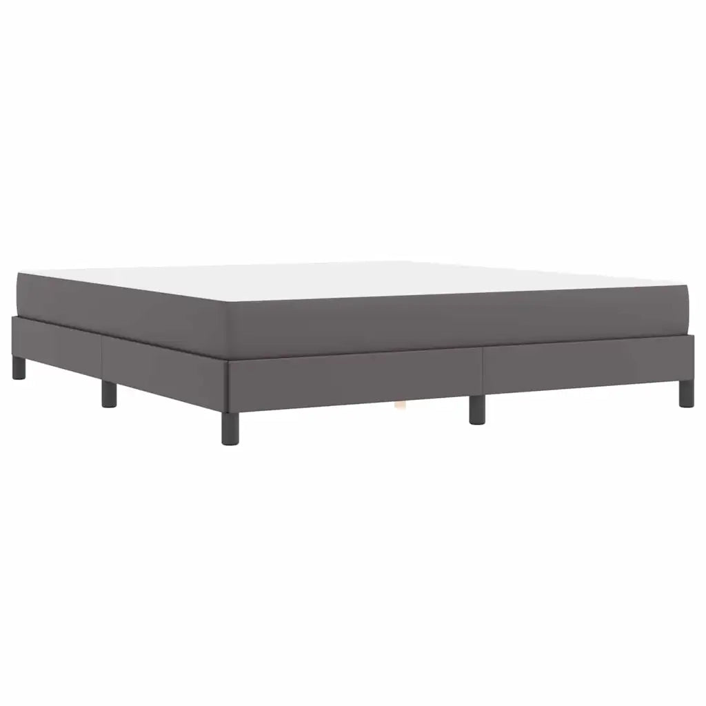 Struttura del letto con materasso Grigio 180 x 200 cm Tessuto 3398646