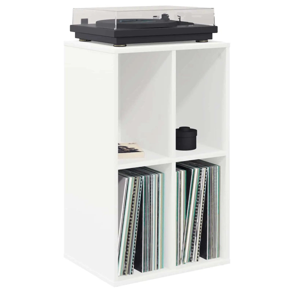 Mobile porta vinili Bianco 44,5 x 36,5 x 74,5 cm 8012866