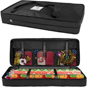 Organizzatore di cartine - Materiale 600D Oxford - Impermeabile - Borsa di stoccaggio con coperchio - Tasche di stoccaggio - Maniglia rinforzata - Dimensioni 82 x 13 x 34 cm - Borsa di stoccaggio