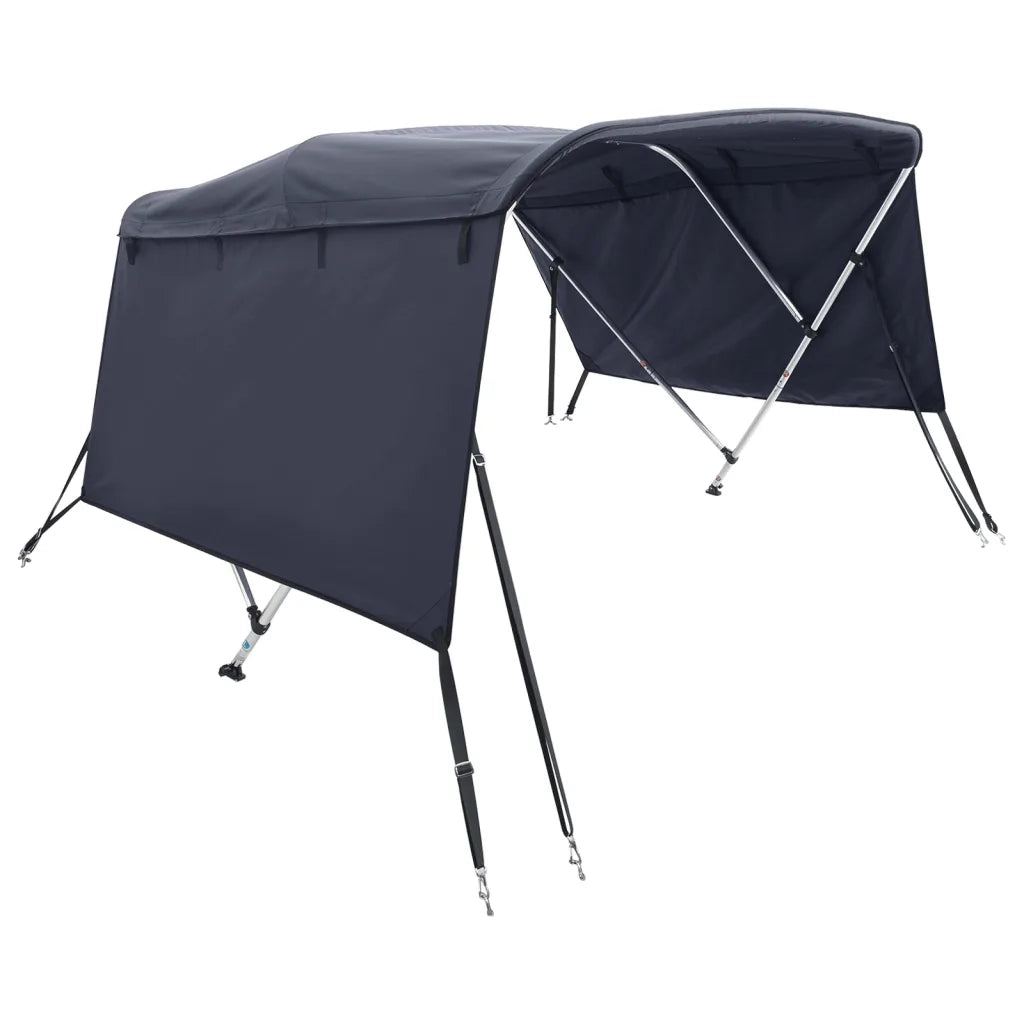Bimini di Prua con Pareti Laterali 3 Archi 183x(137-152)x137cm 94818