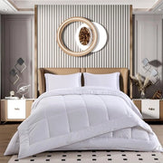 Letto in piuma 3D a maglia a rete - Respirabile e ipoallergenico - Bianco - 280 x 240 cm