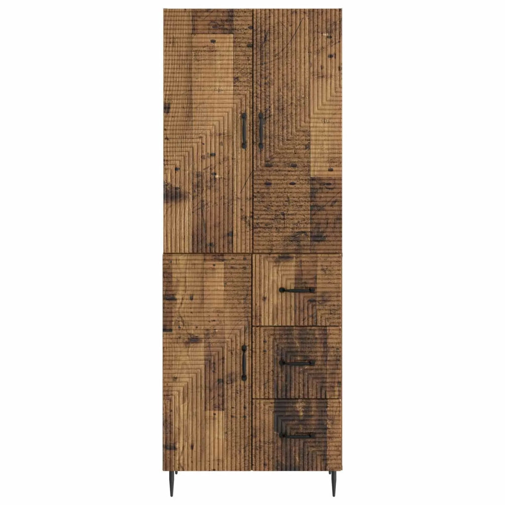 Set di armadi 2 pcs Legno antico 66 x 34,5 x 89,5 cm