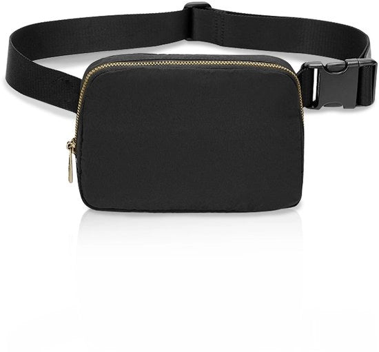 Sac a schiena impermeabile - Sac a schiena per uomo/donna - Cinturino regolabile - 3 tasche a rete - Nylon - Dimensioni 20 x 2,5 x 14 cm - Sac a schiena con cinturino