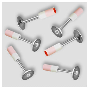 Trade Shop - 100pz Chiodi Per Pistola Sparachiodi Rivetti Strumento Fissaggio Per Cemento Ferro         