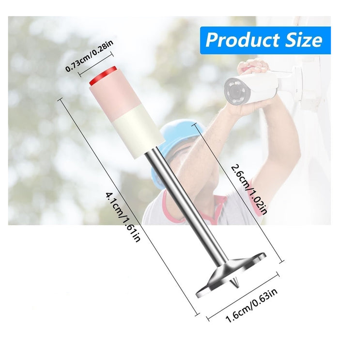 Trade Shop - 100pz Chiodi Per Pistola Sparachiodi Rivetti Strumento Fissaggio Per Cemento Ferro         