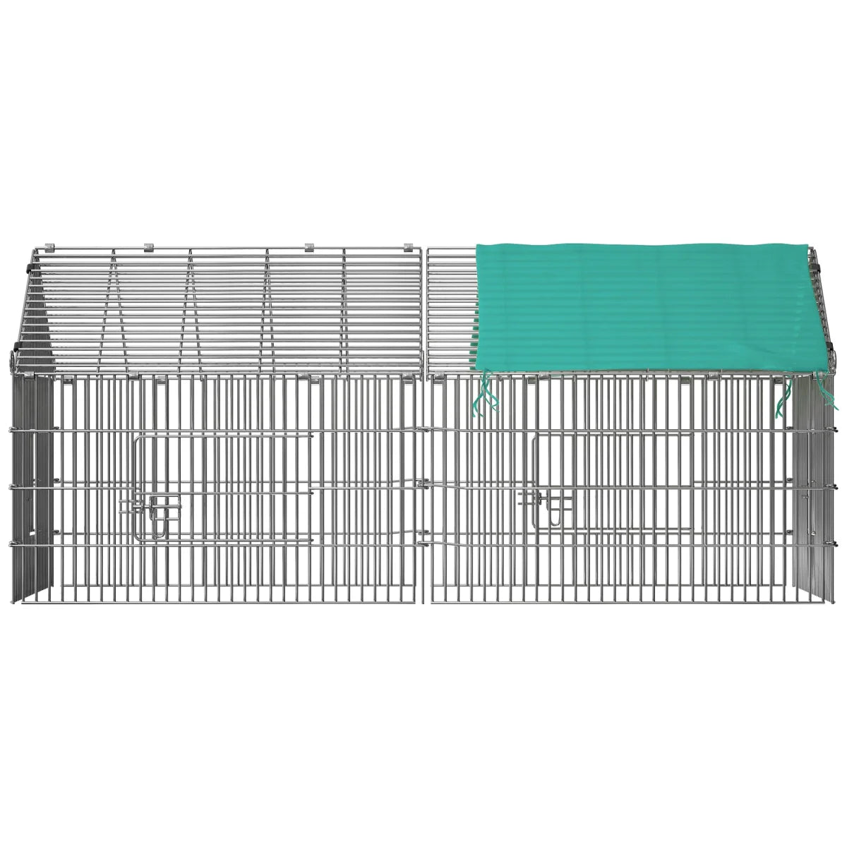 Recinto verde esterno, recinto, recinto esterno, conigli, lepri