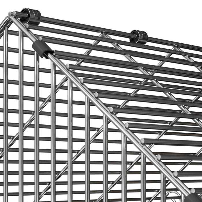 Recinto esterno blu, recinto, recinto esterno, conigli, lepri