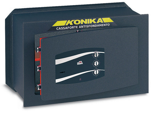 cassaforte da muro chiusura con chiave+combinatore mm. 490x195x320 h cod:ferx.vit17888