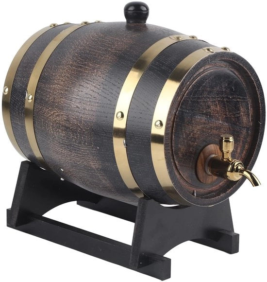 Caraffa per vino retro decorata con strisce - Caraffa per cognac - Caraffa per tequila - Caraffa per whisky