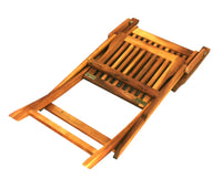 Sedia da giardino, poltrona da giardino, sedia pieghevole in legno di acacia